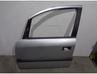 Recambio de puerta delantera izquierda para opel zafira a elegance referencia OEM IAM 124019 GRIS 5 PUERTAS