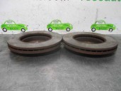 Replacement front brake disc for Nissan X-Trail (T30) 2.2 dCi diesel CAT OEM IAM reference 402063Y502 