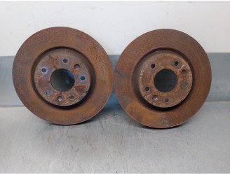 Recambio de disco freno delantero para nissan qashqai (j11) 1.2 16v cat referencia OEM IAM 402064EA0B  