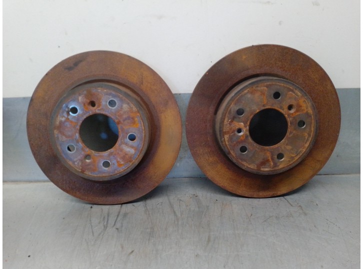Replacement rear brake disc for Nissan Qashqai (J11) 1.2 16V CAT OEM IAM reference 432064EA0B 