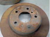 Replacement rear brake disc for Nissan Qashqai (J11) 1.2 16v cat OEM IAM reference 432064EA0B 