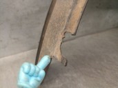 Recambio de aletin delantero izquierdo para land rover defender (ld) 2.5 tdi referencia OEM IAM MRC9377 MRC9377 