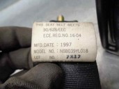 Replacement rear left seat belt for Mazda MX-3 (EC) 1.6 16V CAT OEM IAM reference NSB039YL018 3 DOORS