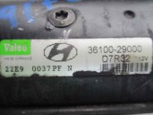 Replacement starter motor for Hyundai Lantra saloon (RD) 1.9 diesel CAT OEM IAM reference 3610029000 D7R32 VALEO