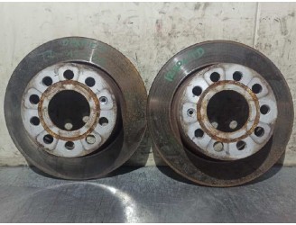 Recambio de disco freno trasero para seat altea (5p1) 1.2 tsi referencia OEM IAM 1K0615301AK  