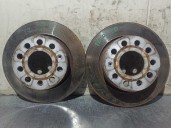 Recambio de disco freno trasero para seat altea (5p1) 1.2 tsi referencia OEM IAM 1K0615301AK  