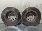 Recambio de disco freno trasero para seat altea (5p1) 1.2 tsi referencia OEM IAM 1K0615301AK  