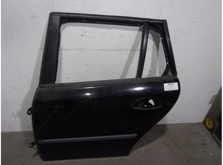 Replacement rear left door for Saab 9-3 Sport Hatch 1.8 CAT OEM IAM reference 12780340 BLACK 5 DOORS