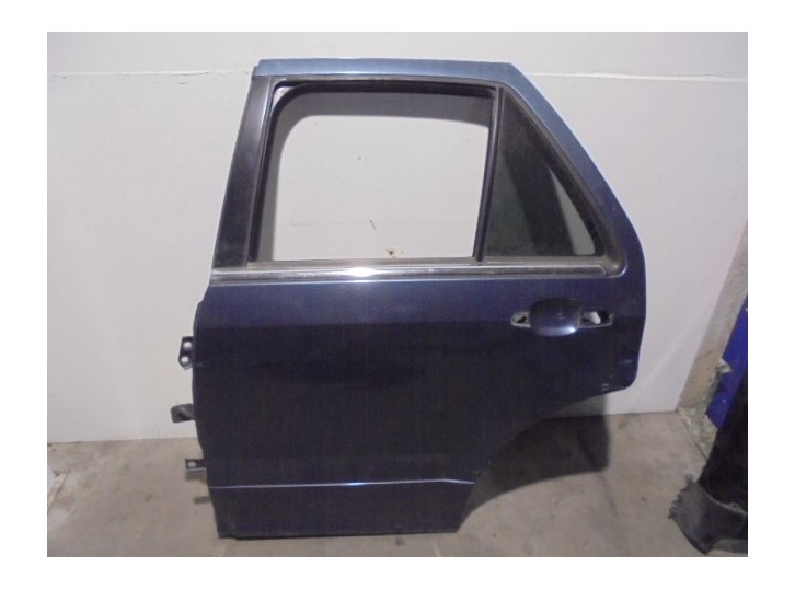 Replacement rear left door for Cadillac SRX V6 Elegance OEM IAM reference 4067308 GREENISH BLUE 5 DOORS