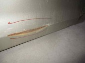 Recambio de porton trasero para opel monterey 3.1 turbodiesel referencia OEM IAM IZQUIERDO MARRON CLARO 6 PUERTAS