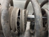 Recambio de amortiguador trasero izquierdo para toyota carina (t19) 2.0 16v cat referencia OEM IAM 4854009130  