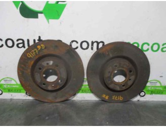 Recambio de disco freno delantero para fiat stilo (192) 1.9 8v jtd cat referencia OEM IAM   