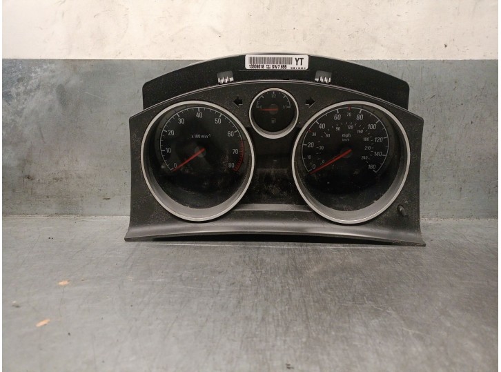 Recambio de cuadro instrumentos para opel zafira b furgoneta/monovolumen (a05) 1.8 van (m75) referencia OEM IAM 13309018 6261028