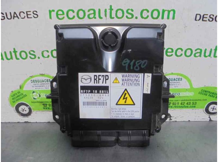 Recambio de centralita motor uce para mazda 5 berl. (cr) 2.0 diesel cat referencia OEM IAM RF7P18881L 2758006468 