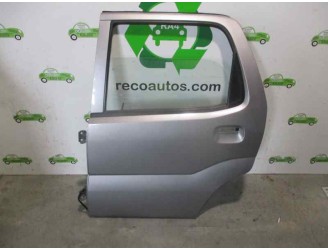Replacement rear left door for Suzuki Ignis RM (MH) 1.3 CAT OEM IAM reference 6800486G00 GREY 5 DOORS