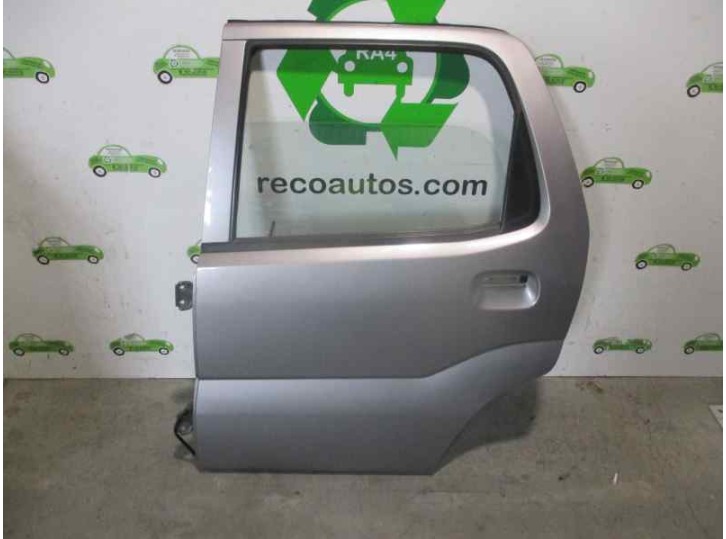 Replacement rear left door for Suzuki Ignis RM (MH) 1.3 CAT OEM IAM reference 6800486G00 GREY 5 DOORS