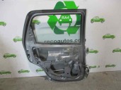 Replacement rear left door for Suzuki Ignis RM (MH) 1.3 CAT OEM IAM reference 6800486G00 GREY 5 DOORS