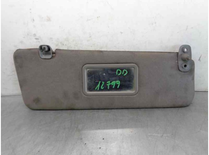 Recambio de parasol derecho para ssangyong korando 2.9 turbodiesel cat referencia OEM IAM 7612034100ACE  