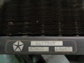 Replacement air conditioning condenser / radiator for Chrysler Voyager (ES) 2.5 TD OEM IAM reference 4677209 83403 MOPAR