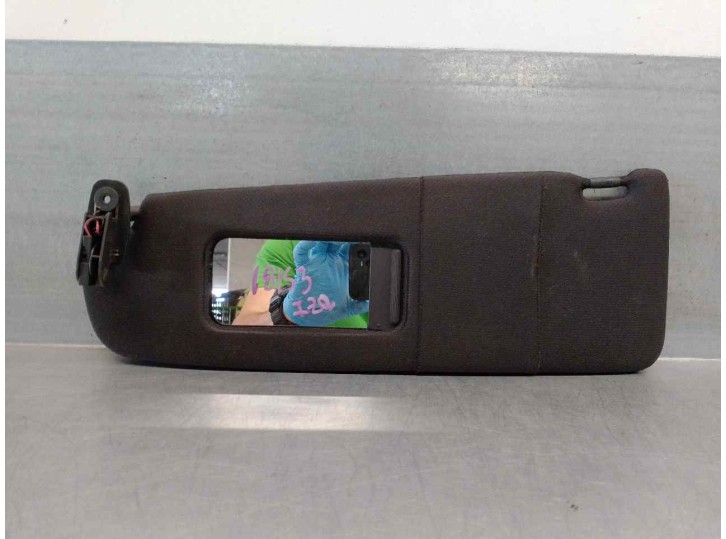 Replacement left sun visor for Audi TT (8N3/8N9) 1.8 20V Turbo OEM IAM reference 8N8857551 