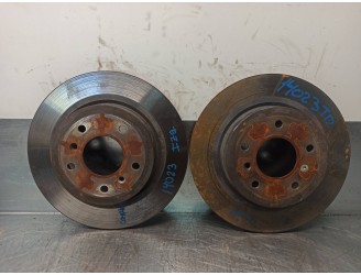 Recambio de disco freno trasero para renault kadjar 1.2 tce energy referencia OEM IAM 432068231R  