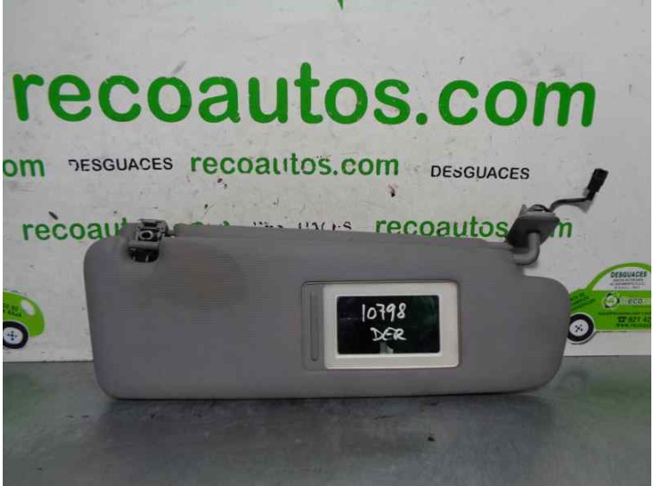 Recambio de parasol derecho para volkswagen touareg (7la) tdi r5 referencia OEM IAM 7L6857552AQFKZ  
