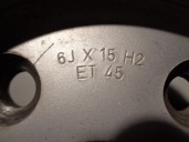 Recambio de llanta para audi a4 berlina (b5) 1.8 20v referencia OEM IAM 8D0601025D R156JX15H2ET45 