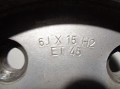 Recambio de llanta para audi a4 berlina (b5) 1.8 20v referencia OEM IAM 8D0601025D R156JX15H2ET45 