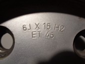 Recambio de llanta para audi a4 berlina (b5) 1.8 20v referencia OEM IAM 8D0601025D R156JX15H2ET45 