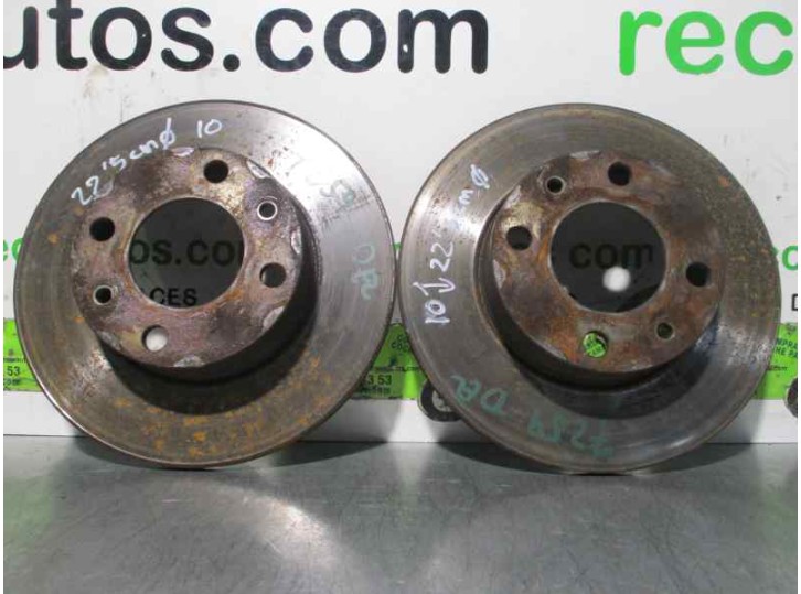 Recambio de disco freno delantero para fiat uno (146) 1.0 cat referencia OEM IAM   