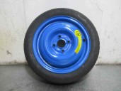 Replacement spare tyre for Daewoo Lanos 1.5 CAT OEM IAM reference 96456591 T12570R1493M HANKOOK