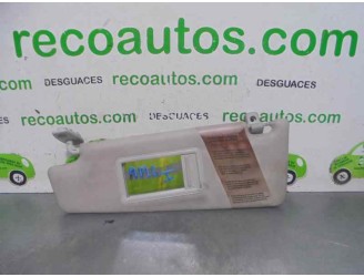 Recambio de parasol izquierdo para fiat idea (135) 1.4 referencia OEM IAM 