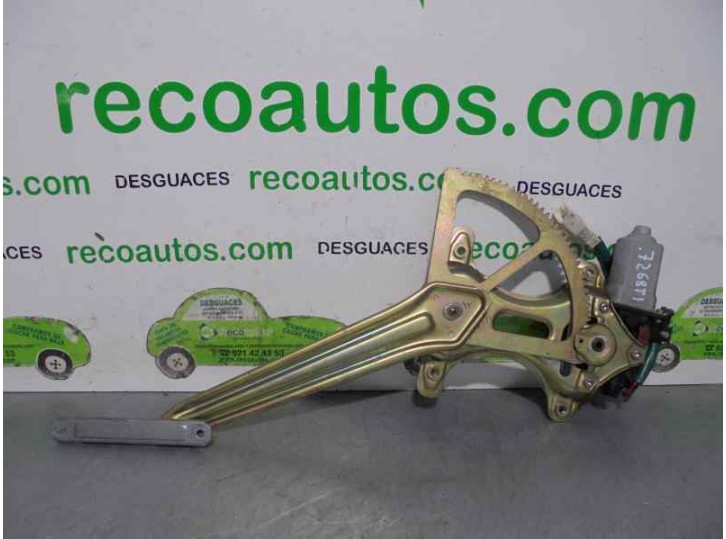 Replacement rear left window regulator for Toyota Lexus LS 400 (UCF20) 4.0 V8 32V CAT OEM IAM reference 8571050070 5 PINS 4