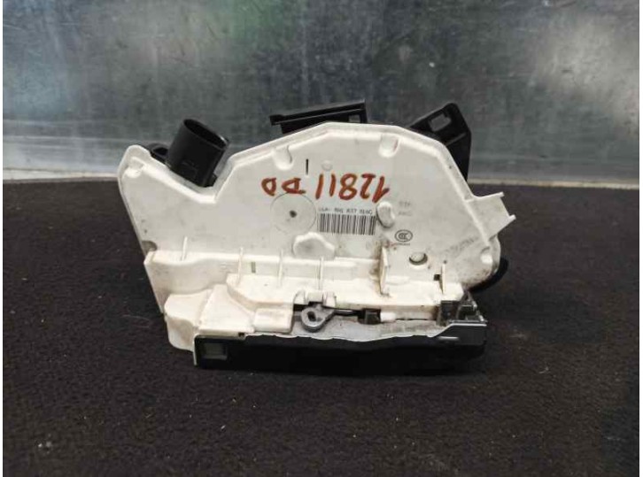 Replacement front right door lock for Skoda Fabia (5J2) 1.2 OEM IAM reference 5N1837016C 6 PINS 5 DOORS