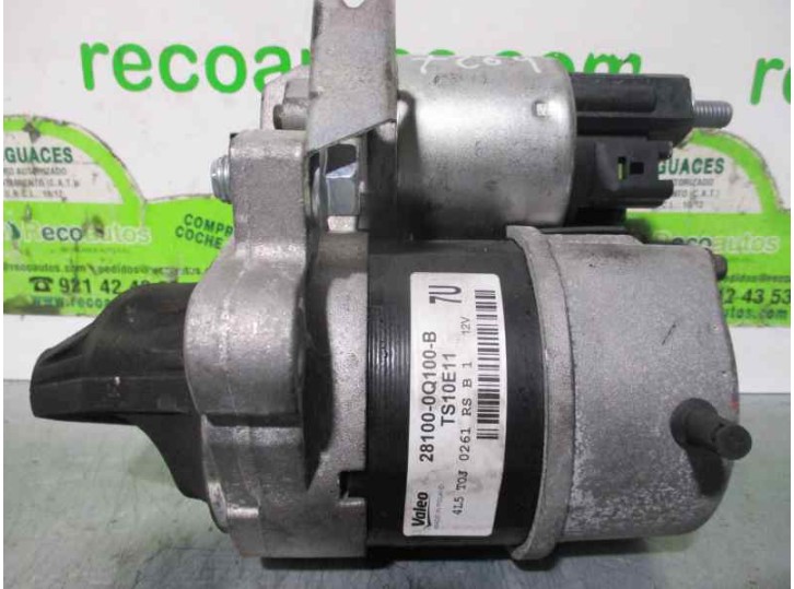 Recambio de motor arranque para toyota aygo 1.0 cat referencia OEM IAM 281000Q100B TS10E11 VALEO