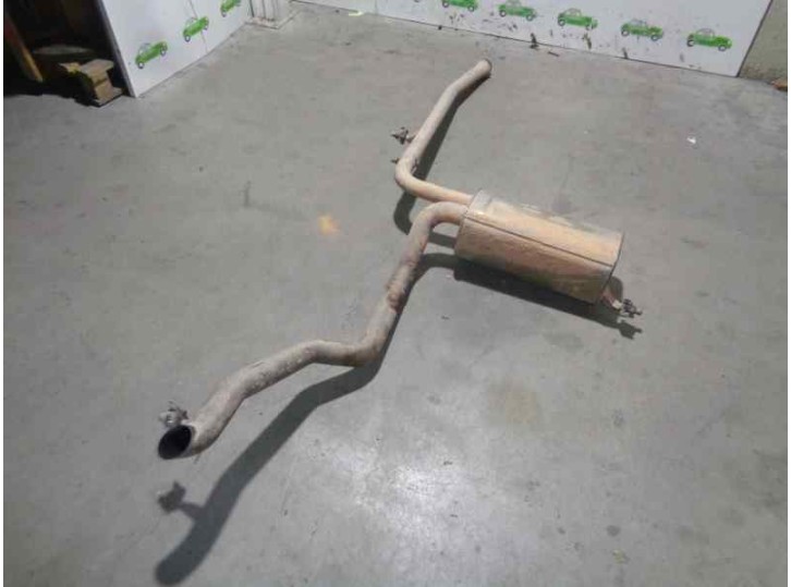 Recambio de tubo escape trasero para toyota proace 2.0 turbodiesel cat referencia OEM IAM 8713 WIMETAL