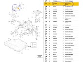Recambio de soporte motor para volvo v40 hatchback (525) d3 referencia OEM IAM 31359642 31359642 