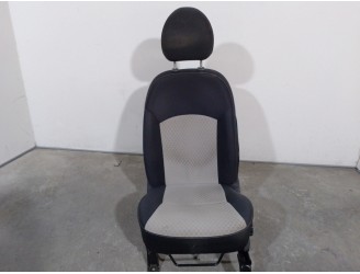 Recambio de asiento delantero izquierdo para mitsubishi space star (a00) 1.2 referencia OEM IAM 4824477 TELA NEGRRA Y GRIS CLARO