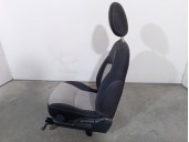 Recambio de asiento delantero izquierdo para mitsubishi space star (a00) 1.2 referencia OEM IAM 4824477 TELA NEGRRA Y GRIS CLARO