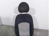 Recambio de asiento delantero izquierdo para mitsubishi space star (a00) 1.2 referencia OEM IAM 4824477 TELA NEGRRA Y GRIS CLARO
