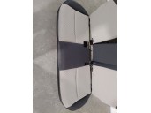 Recambio de asientos traseros para mitsubishi space star (a00) 1.2 referencia OEM IAM 4824532 TELA NEGRA Y GRIS CLARO 5 PUERTAS