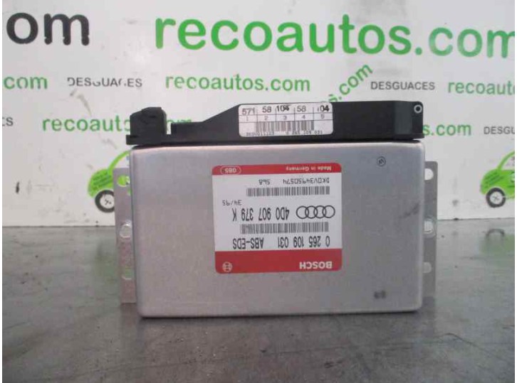 Recambio de centralita abs para audi a4 berlina (b5) 2.6 v6 cat (abc) referencia OEM IAM 4D0907379K 0265109031 BOSCH