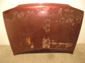 Recambio de capot para ford orion cl referencia OEM IAM P93AB16612AA GRANATE 