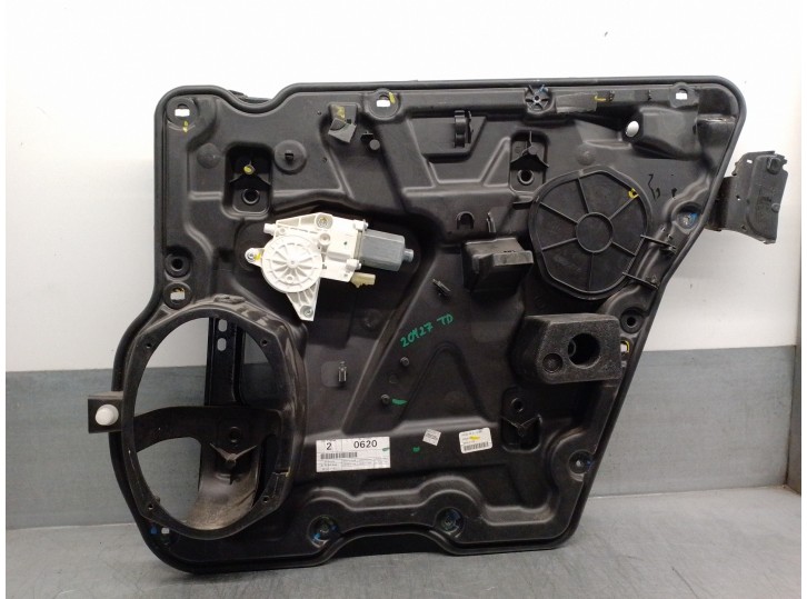 Replacement right rear window regulator for Dodge Journey 2.0 16V CRD CAT OEM IAM reference 963215103 2 PINS 5 DOORS
