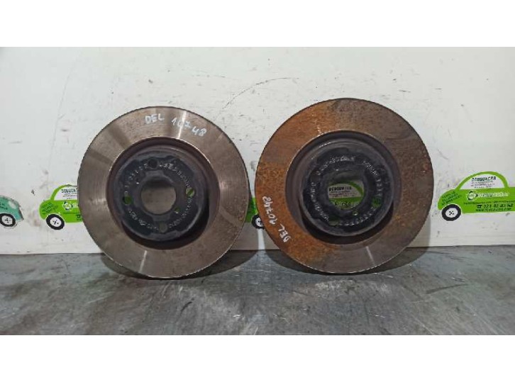 Recambio de disco freno delantero para toyota yaris 1.5 16v cat (híbrido) referencia OEM IAM 