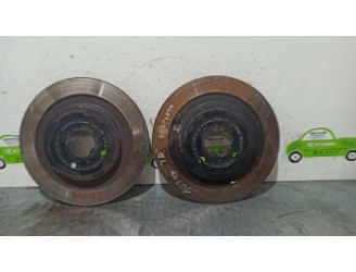 Recambio de disco freno trasero para toyota yaris 1.5 16v cat (híbrido) referencia OEM IAM   