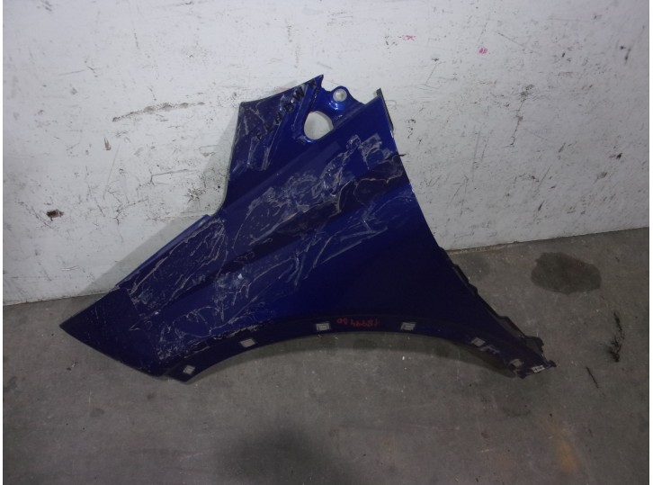 Replacement front left fender for Hyundai Bayon OEM IAM reference 66311Q0450 BLUE 