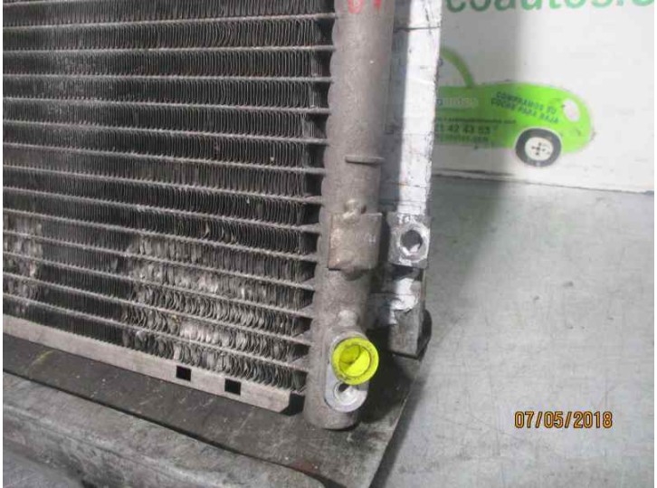 Replacement air conditioning condenser / radiator for MG 600 Series (RH) 2.0 Turbodiesel OEM IAM reference 