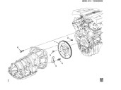 Recambio de volante motor para cadillac srx 3.6 v6 cat referencia OEM IAM 12572042  