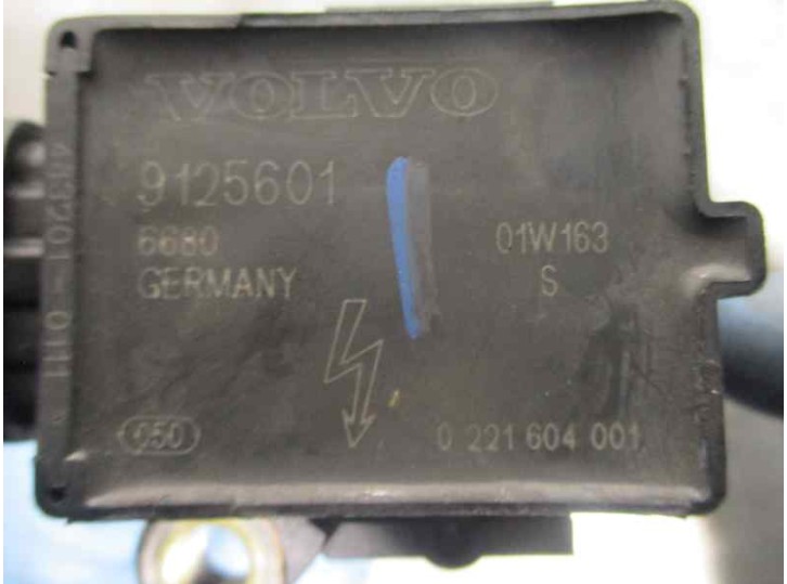 Recambio de bobina encendido para volvo s80 berlina 2.4 cat referencia OEM IAM 9125601 0221604001 BOSCH